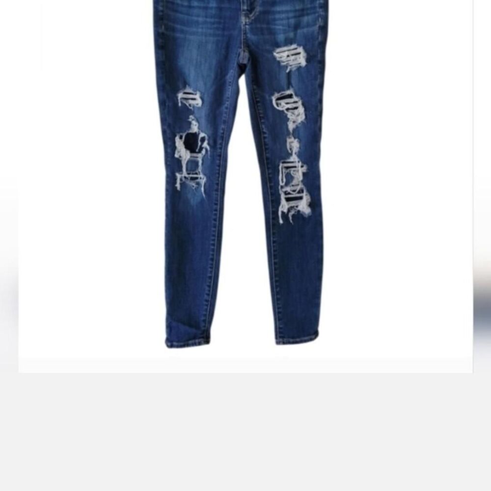 American eagle distressed jeggings